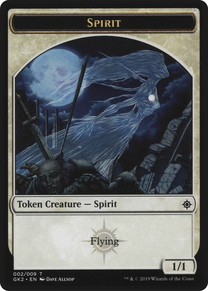 Spirit (002) // Spirit (010) Double-Sided Token card image