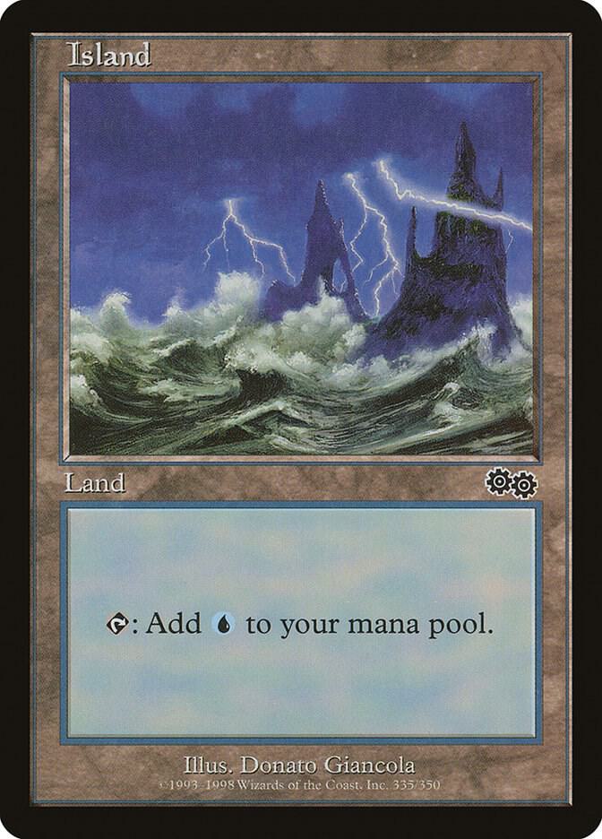 Island (335) card image