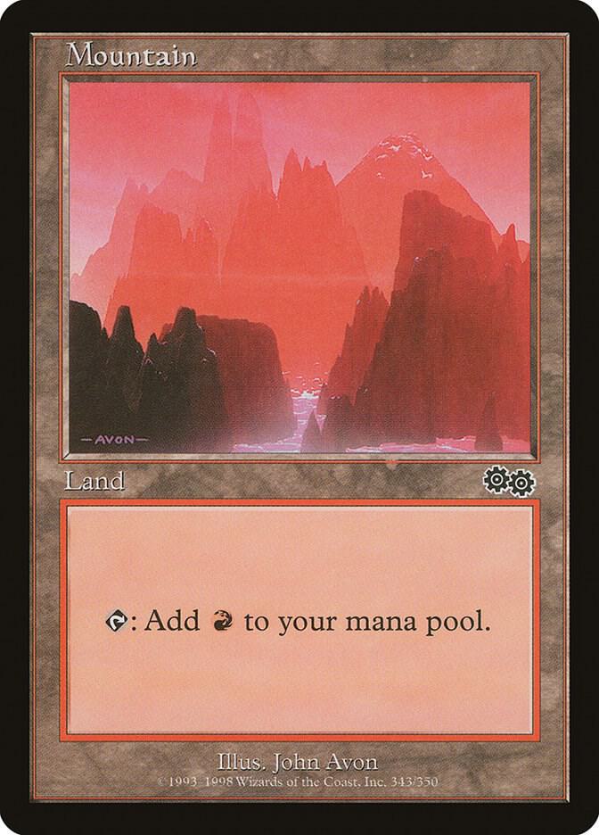 Mountain (343) card image