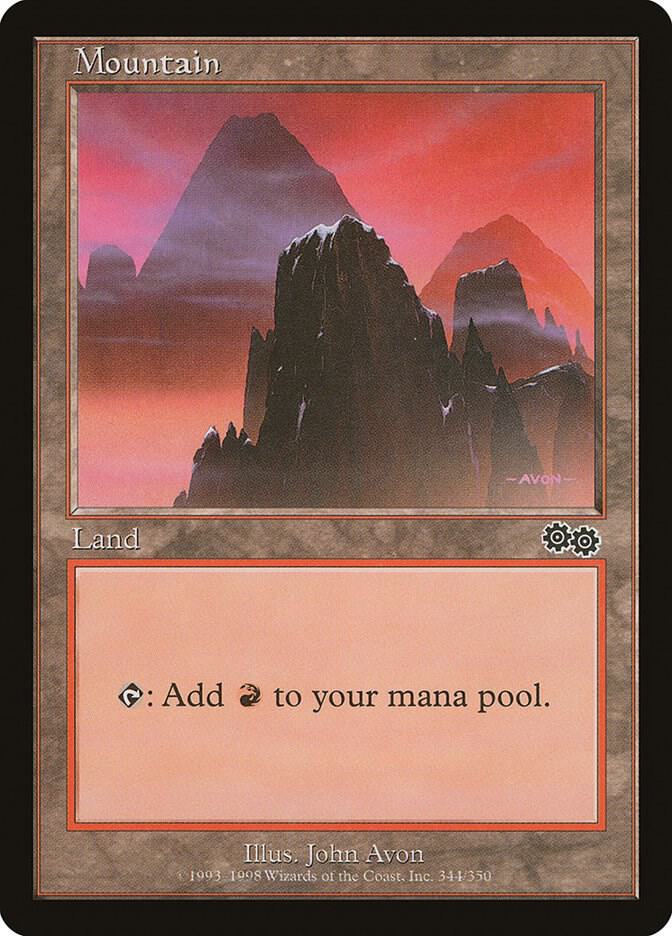 Mountain (344) card image