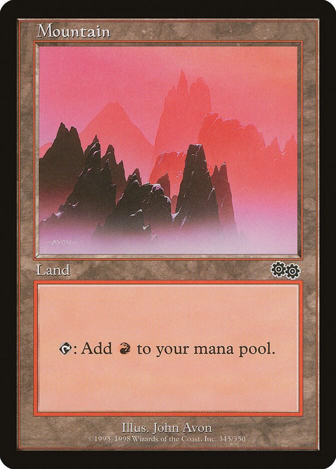 Mountain (345) card image