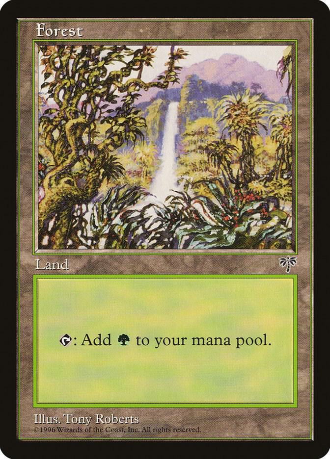 Forest (Waterfall) card image