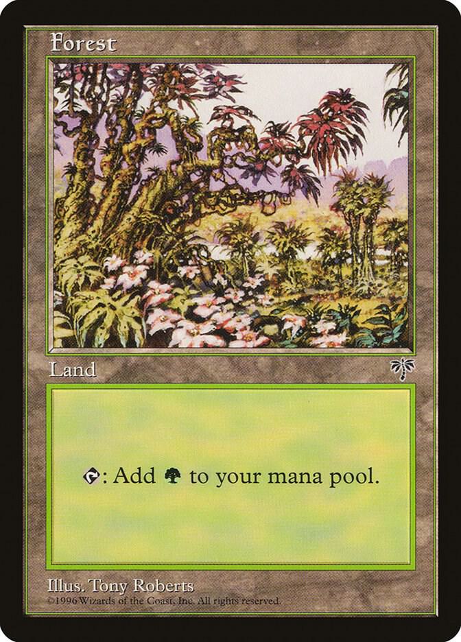 Forest (Red Tree Leaves) card image