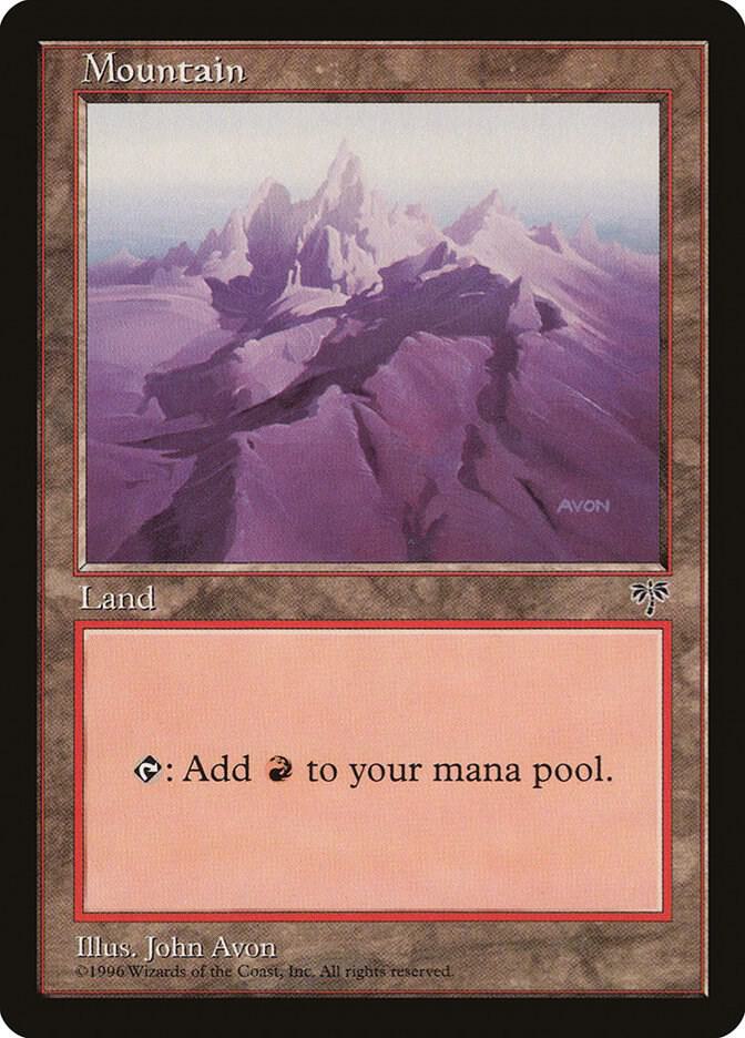 Mountain (Purple) card image