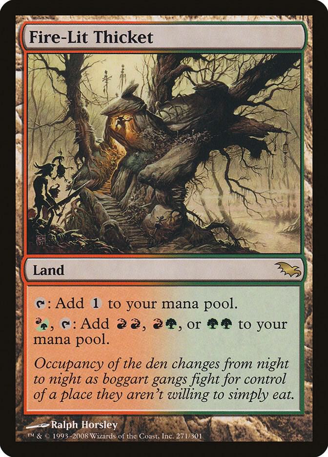 Fire-Lit Thicket card image