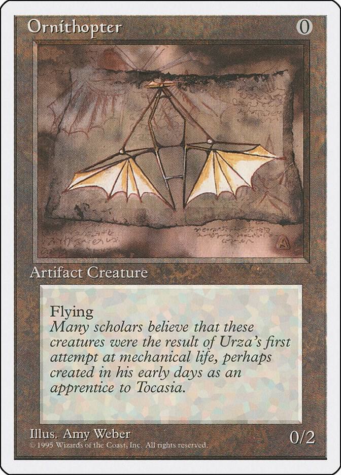 Ornithopter card image