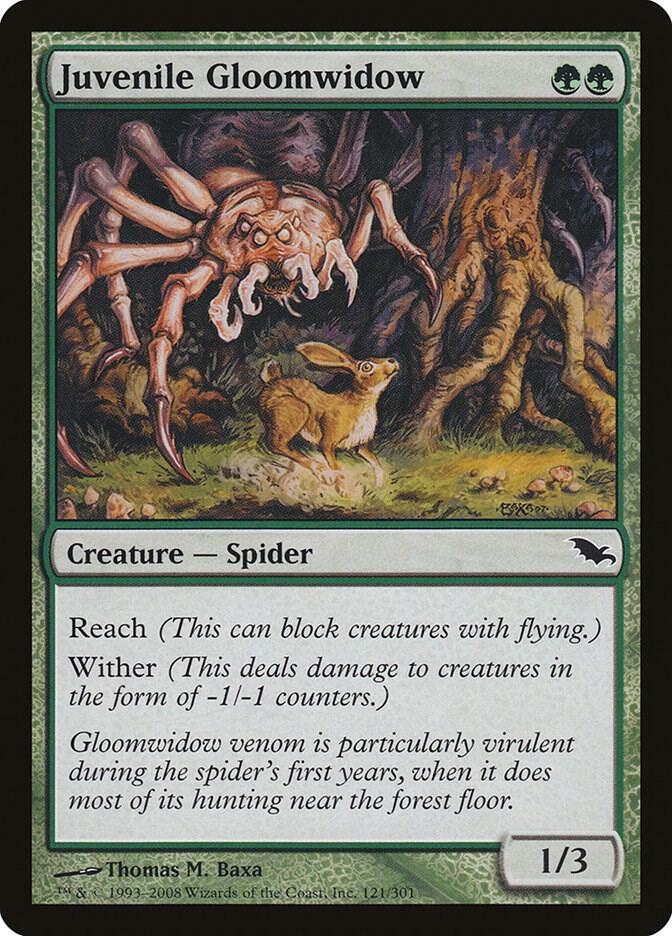Juvenile Gloomwidow card image