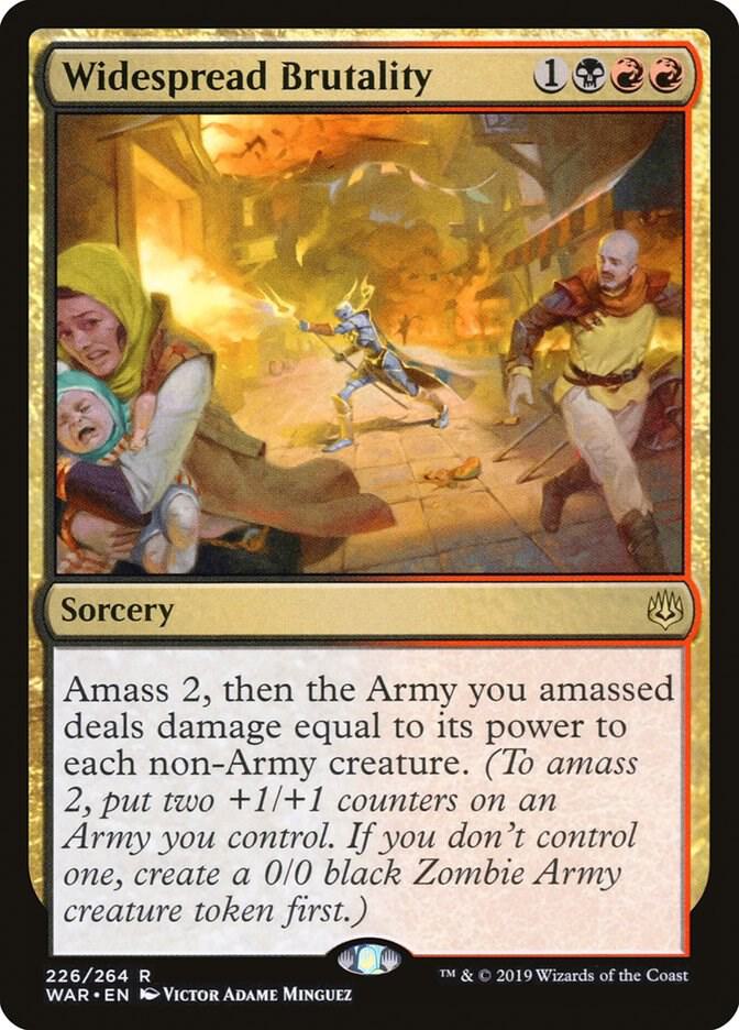 Widespread Brutality card image