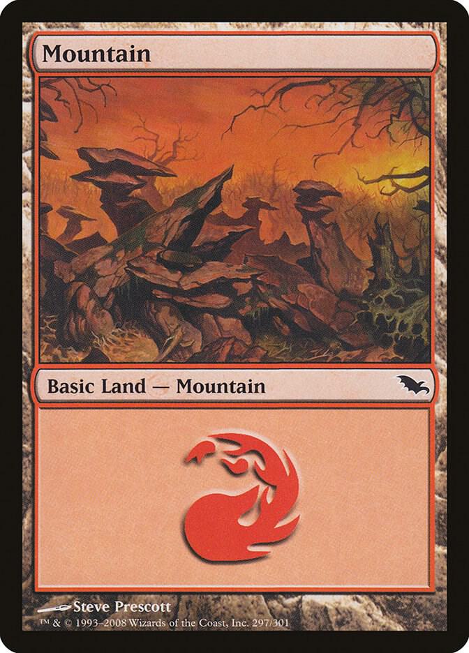 Mountain (297) card image