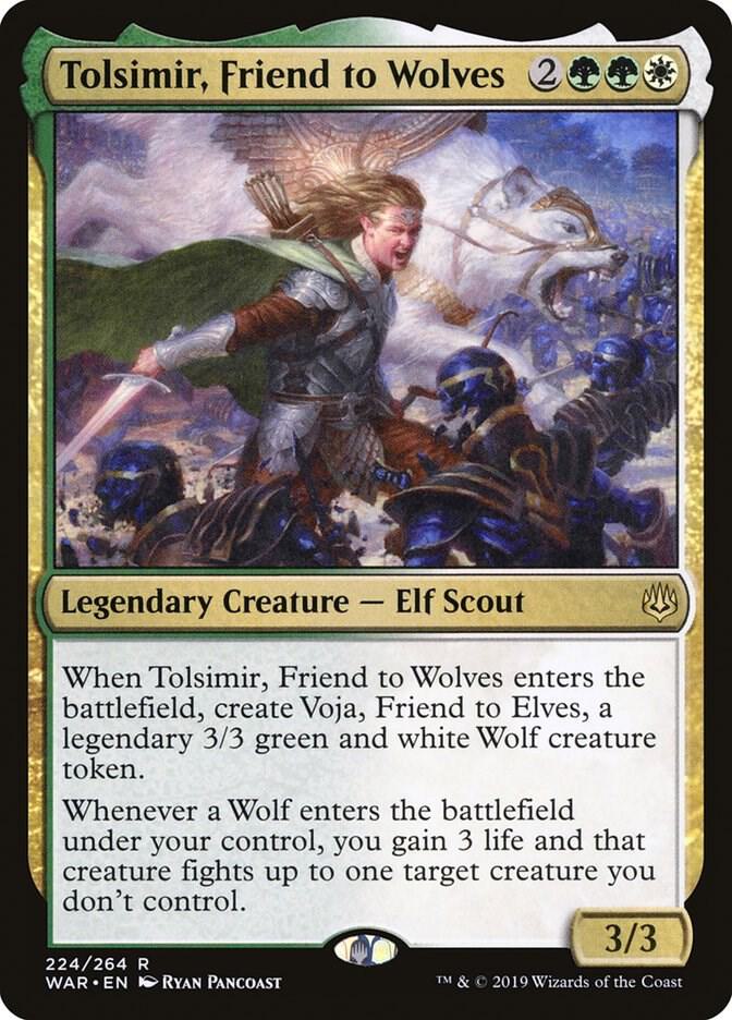 Tolsimir, Friend to Wolves card image