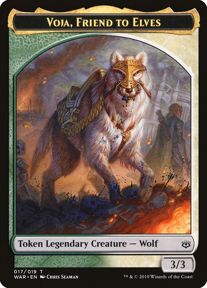 Voja, Friend to Elves Token card image