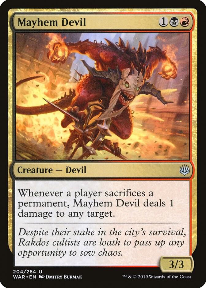 Mayhem Devil card image