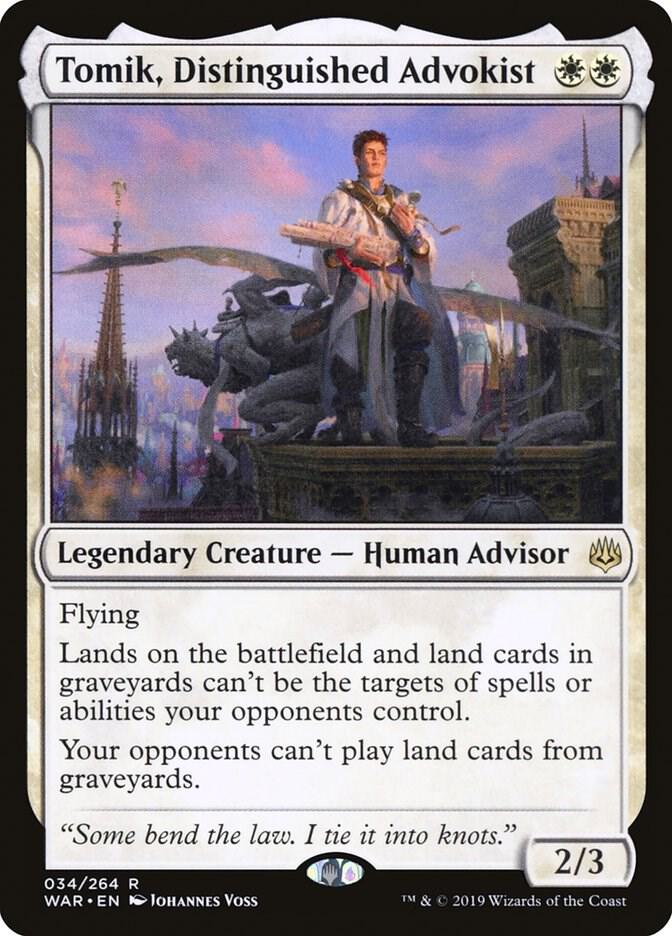 Tomik, Distinguished Advokist card image