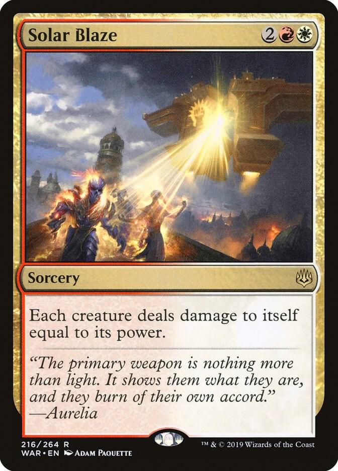 Solar Blaze card image