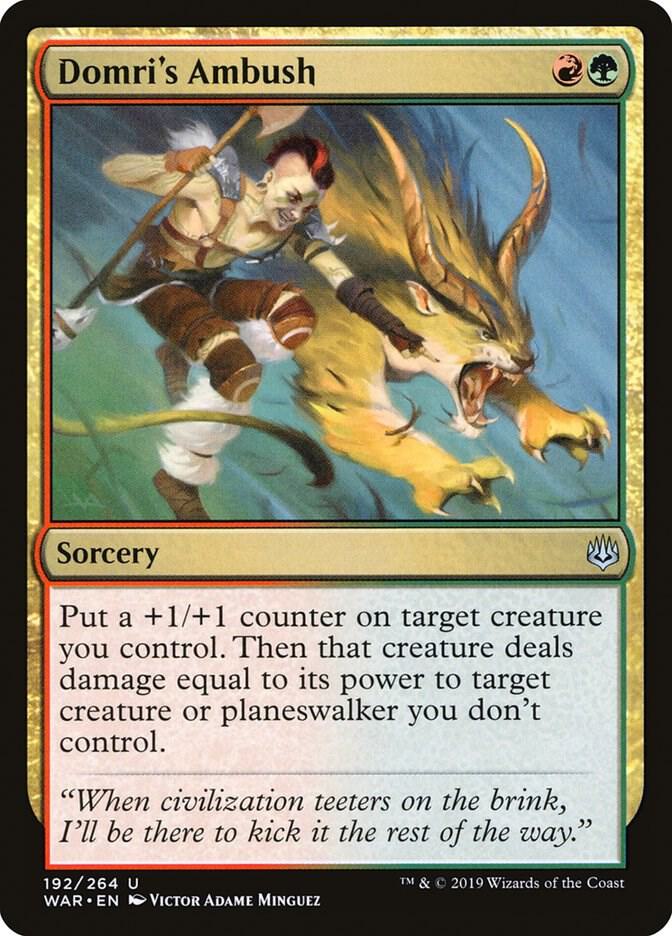 Domri's Ambush card image
