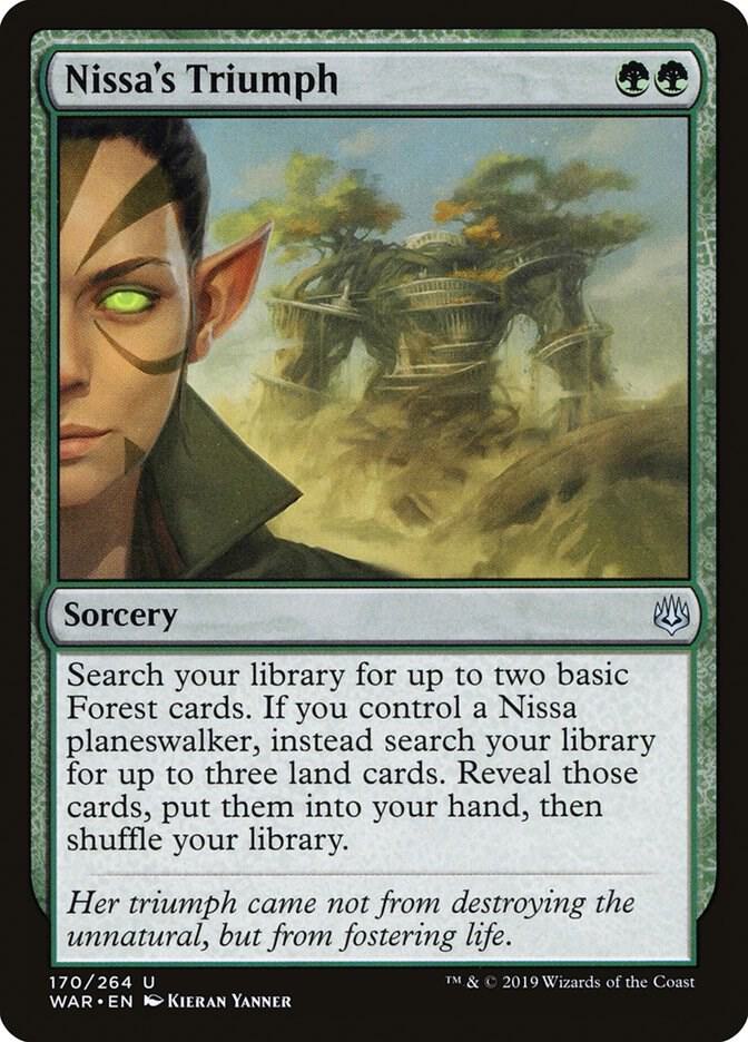Nissa's Triumph card image