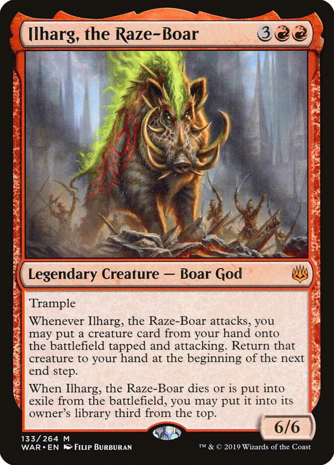 Ilharg, the Raze-Boar card image