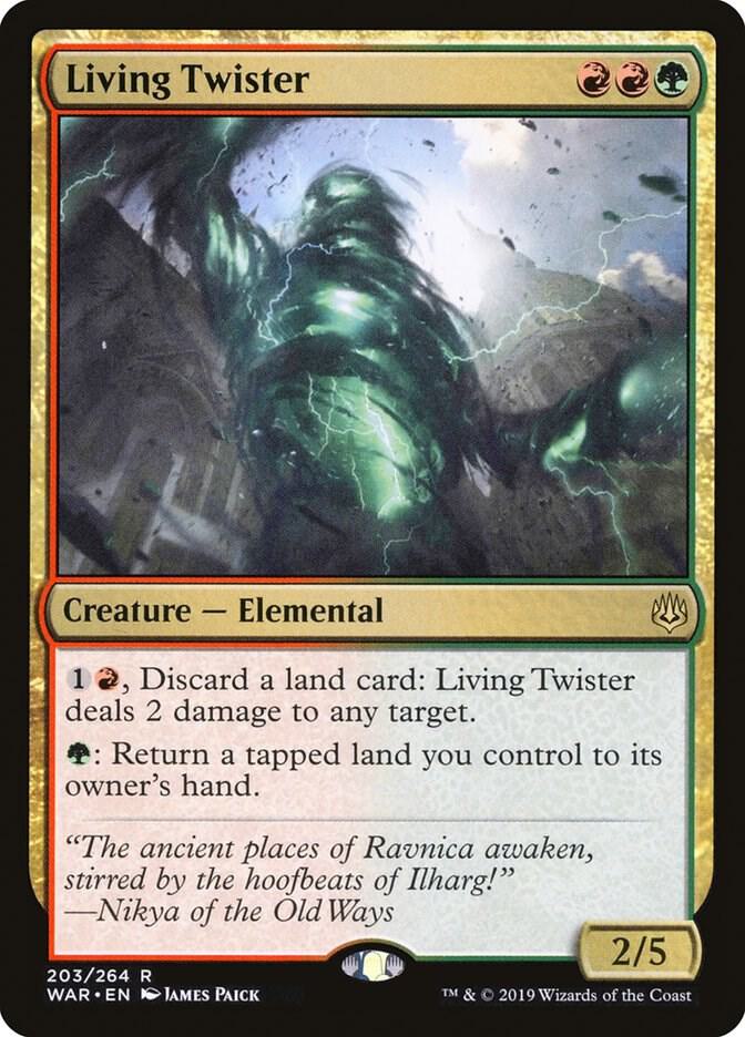 Living Twister card image