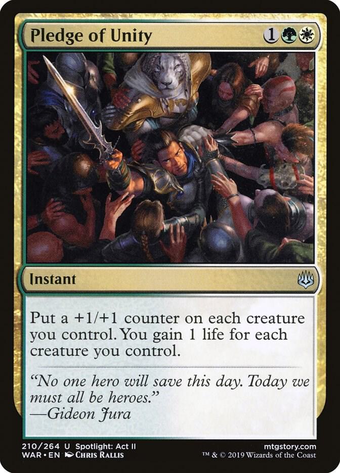 Pledge of Unity card image