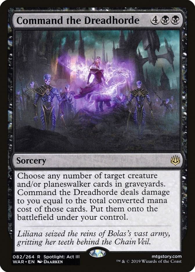 Command the Dreadhorde card image
