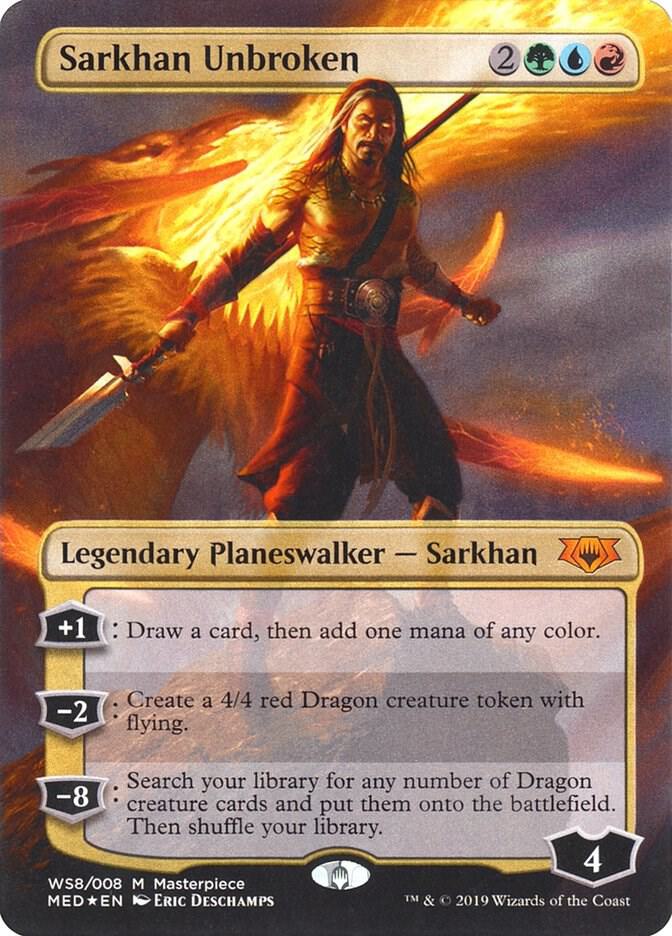 Sarkhan Unbroken card image