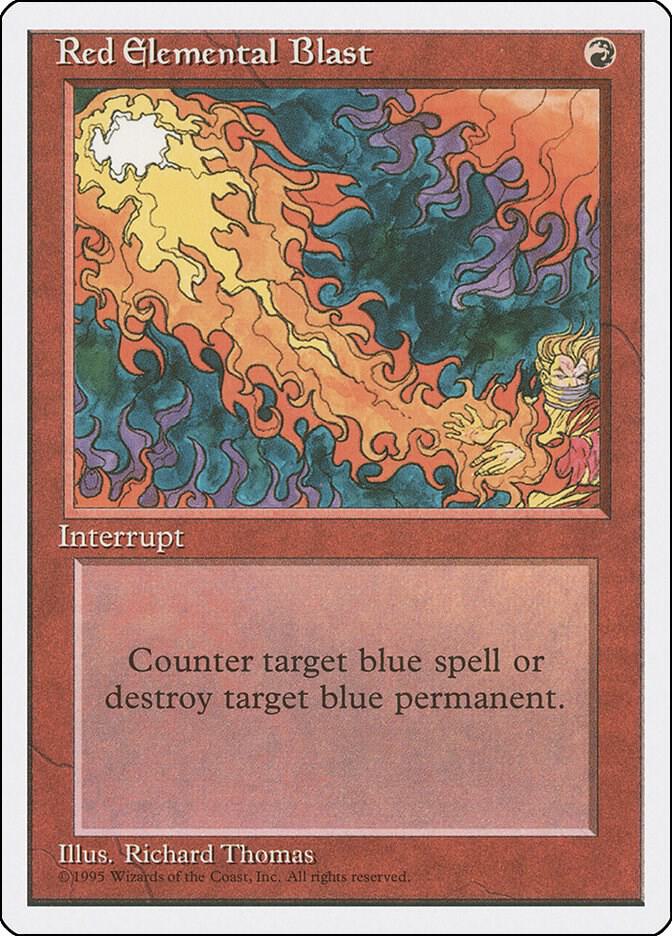 Red Elemental Blast card image