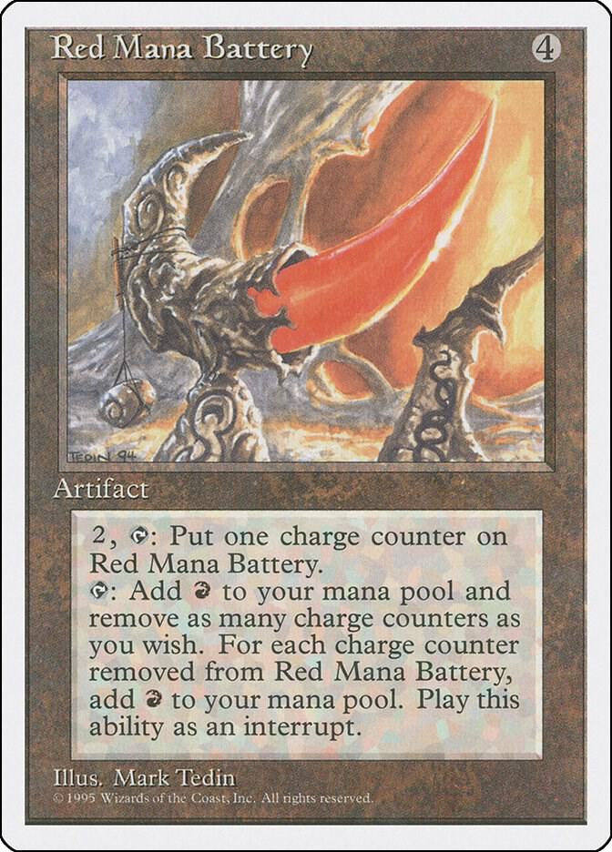 Red Mana Battery card image