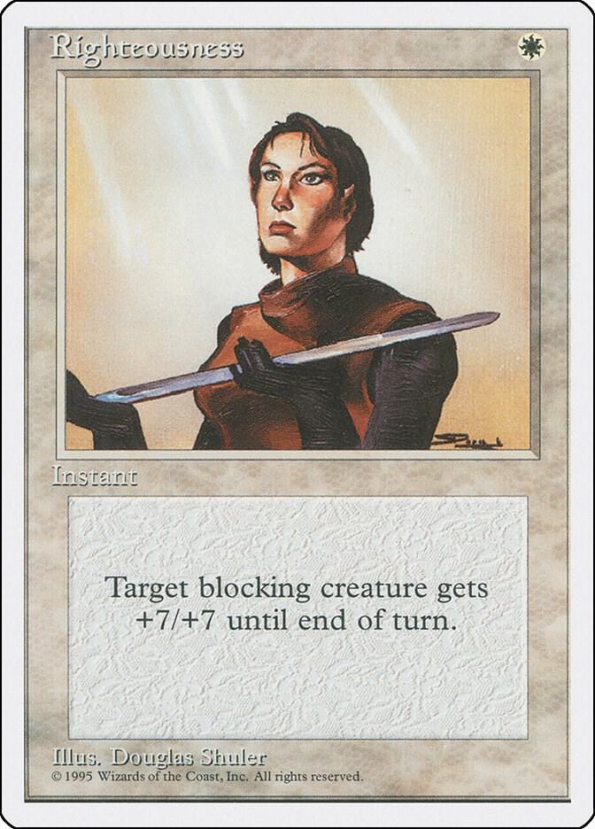 Righteousness card image