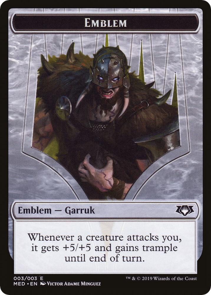 Emblem - Garruk, Apex Predator card image