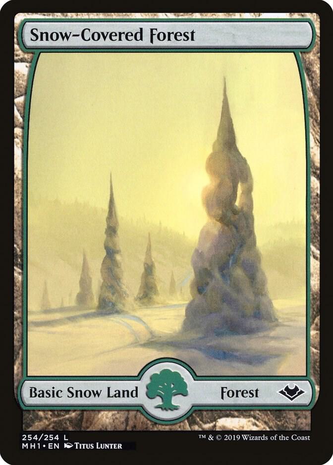 Snow-Covered Forest card image