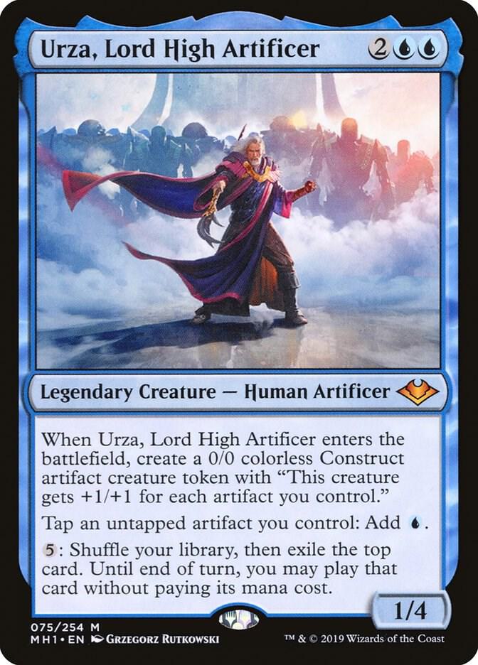 Urza, Lord High Artificer card image