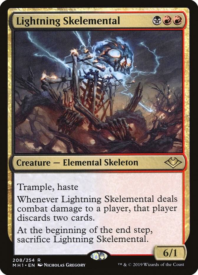 Lightning Skelemental card image