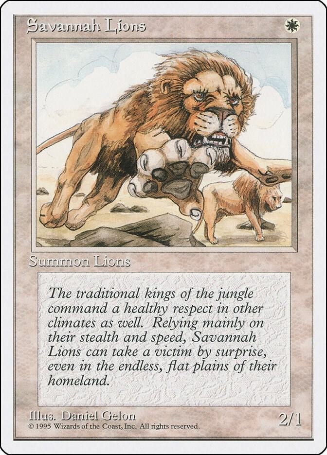 Savannah Lions card image