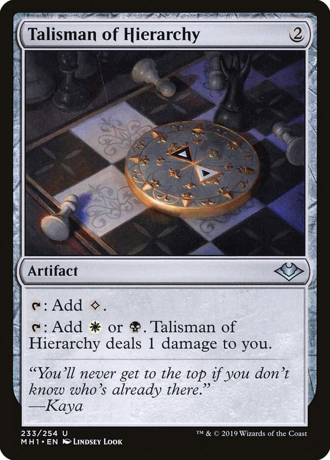 Talisman of Hierarchy card image