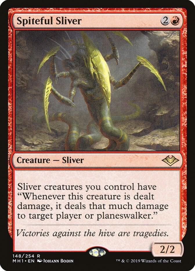 Spiteful Sliver card image