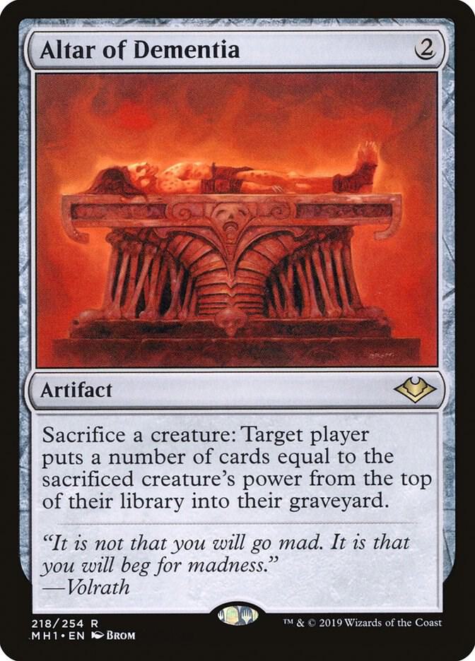 Altar of Dementia card image
