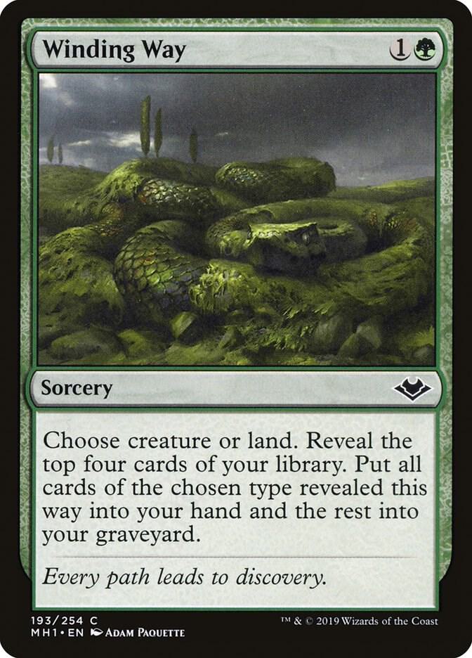 Winding Way card image