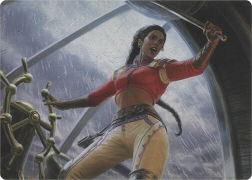Sisay, Weatherlight Captain (Art Series) card image