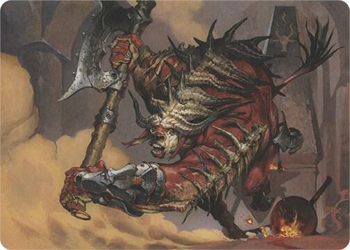 Spinehorn Minotaur (Art Series) card image