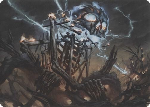 Lightning Skelemental (Art Series) card image