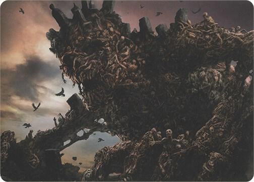 Hogaak, Arisen Necropolis (Art Series) card image
