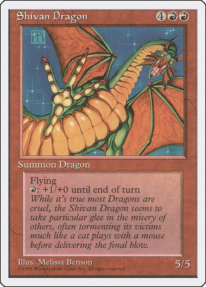 Shivan Dragon card image