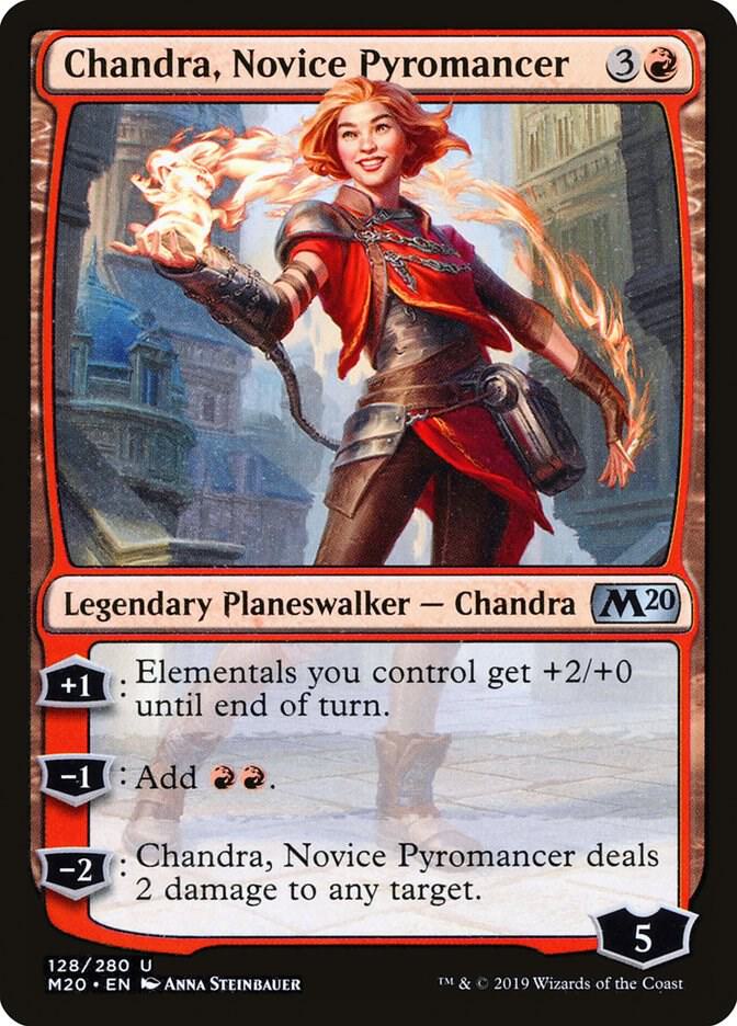 Chandra, Novice Pyromancer card image