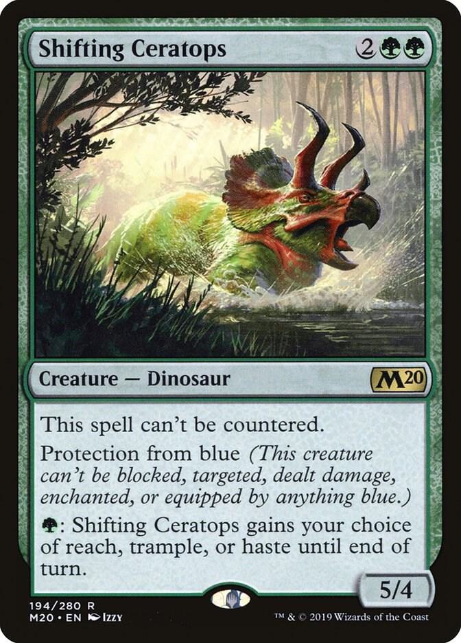 Shifting Ceratops card image
