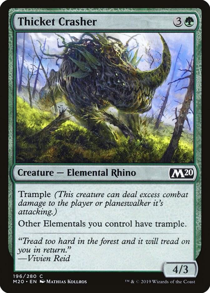 Thicket Crasher card image