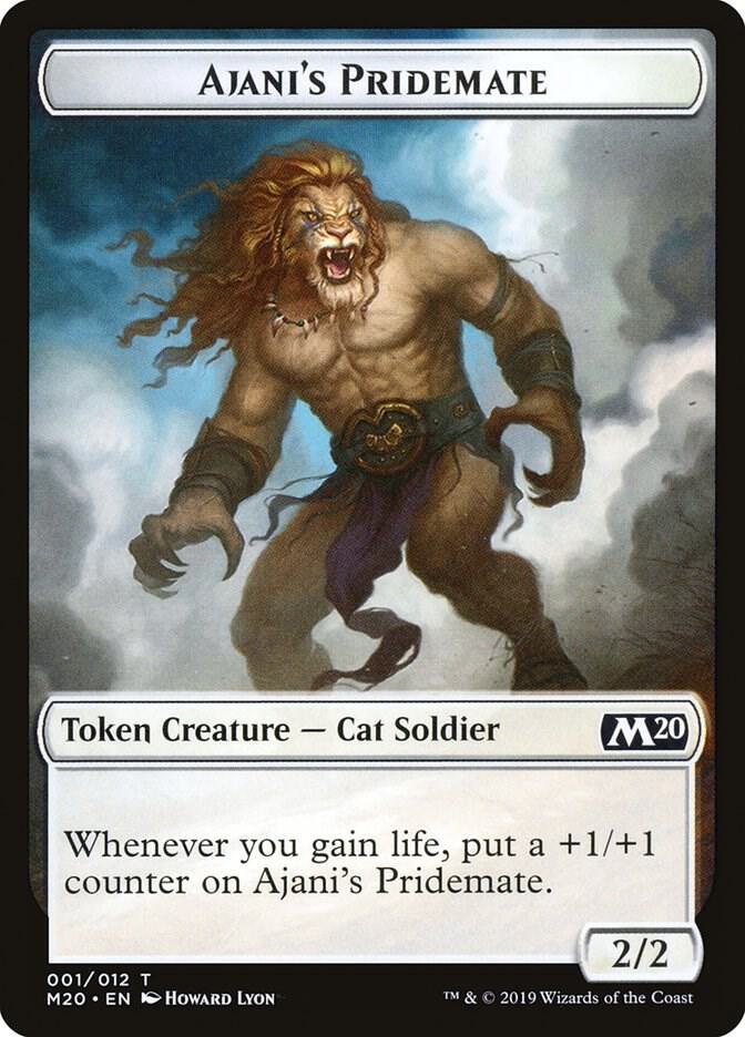 Ajani's Pridemate Token card image