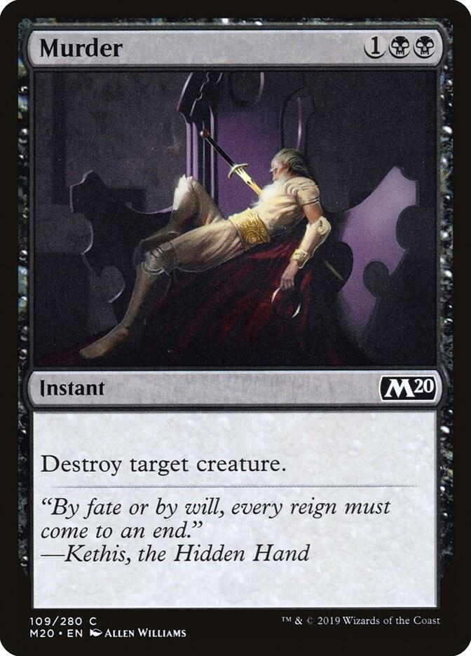 Murder card image