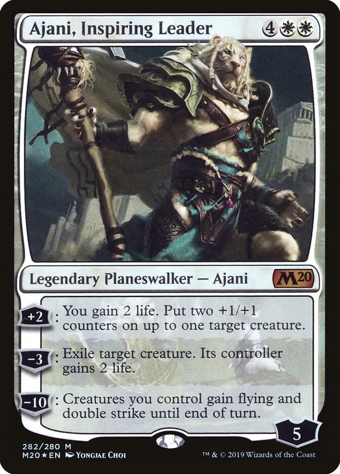 Ajani, Inspiring Leader card image