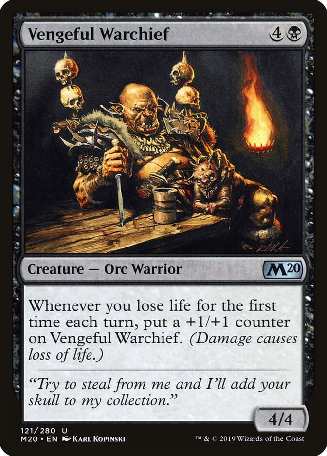 Vengeful Warchief card image