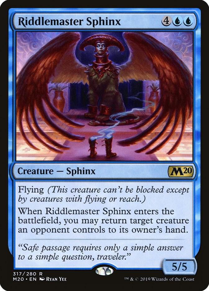 Riddlemaster Sphinx card image